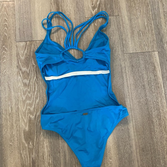 Roxy Turquoise One Piece Swim - M - Picture 3 of 3